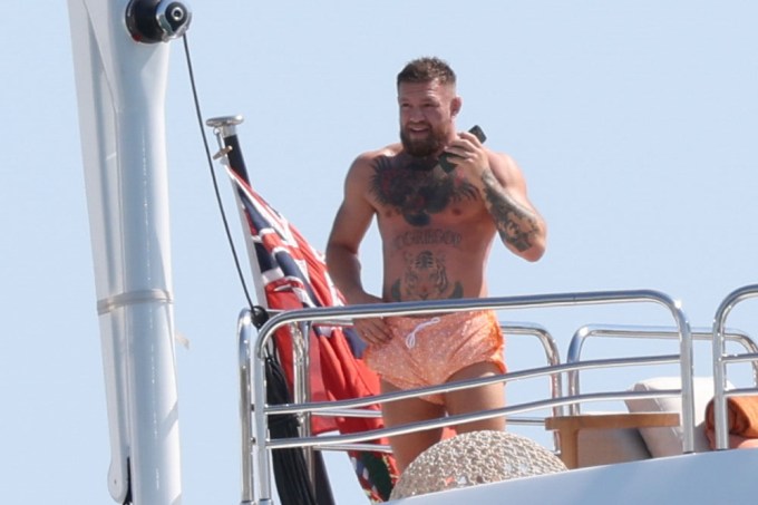 Conor McGregor In Ibiza