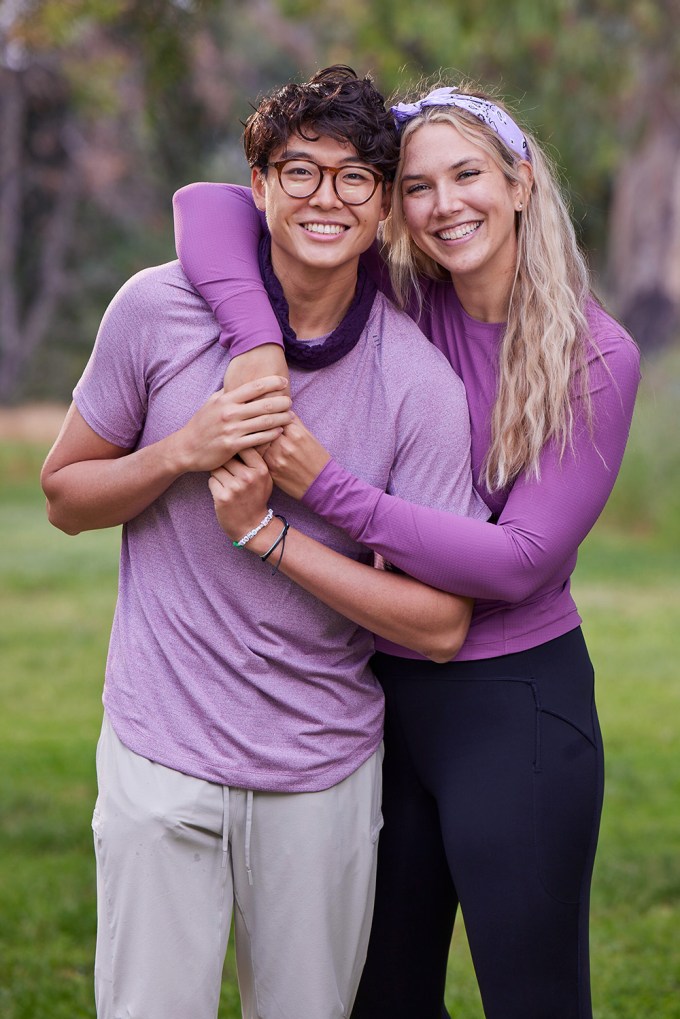 Derek Xiao and Claire Rehfuss