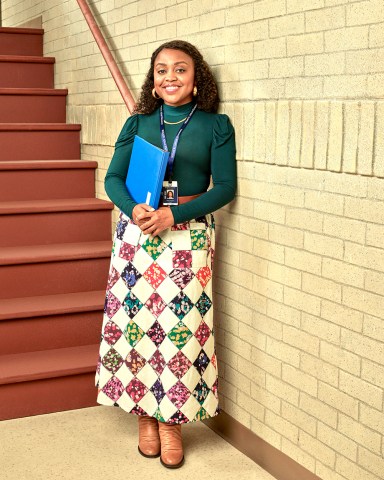 ABBOTT ELEMENTARY - ABC's "Abbott Elementary" stars Quinta Brunson as Janine. (ABC/Pamela Littky)