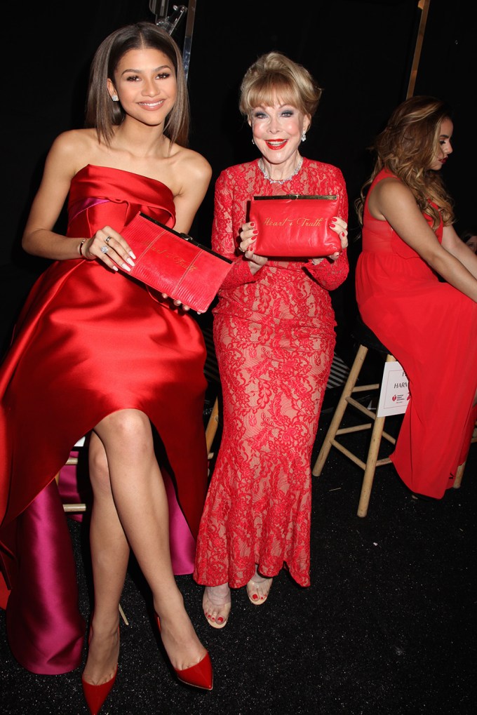 Zendaya & Barbara Eden In 2015