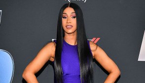 Cardi B natural hair