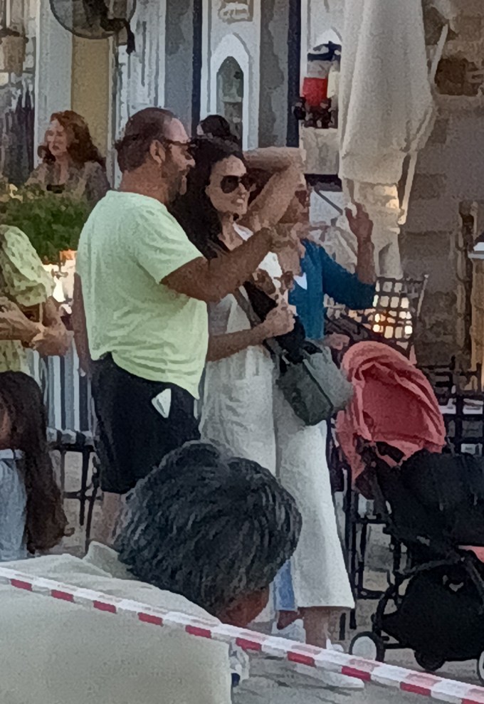 Demi Moore in Greece