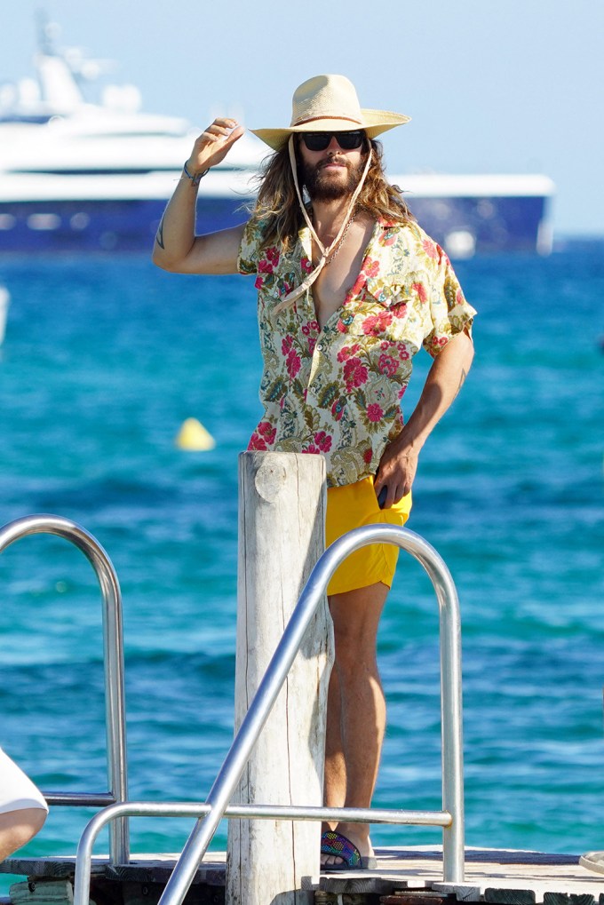 Jared Leto in Saint Tropez