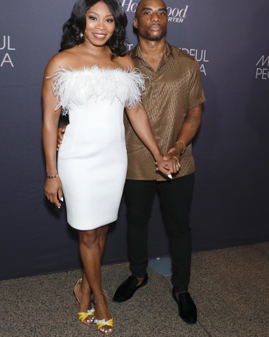 Jessica Gadsden and Charlamagne tha God
Hollywood Reporter New York Issue Party, New York, USA - 17 May 2022