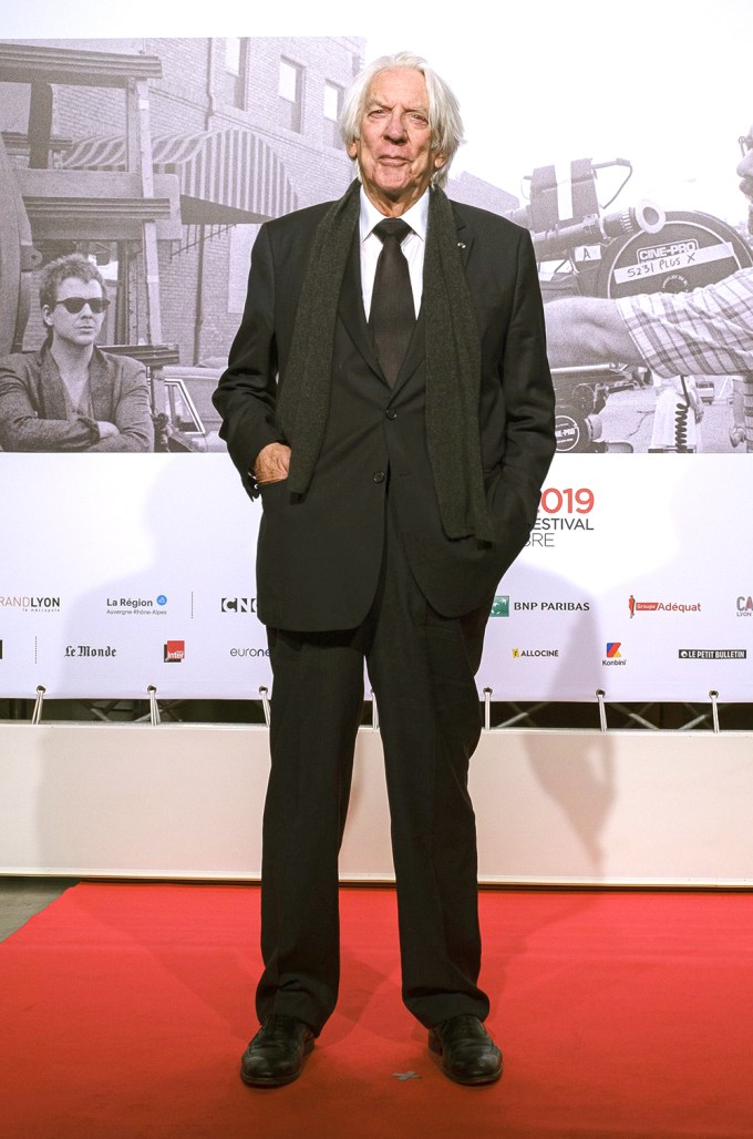 Donald Sutherland In France