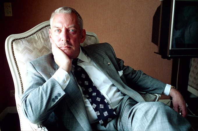 Donald Sutherland at Cannes