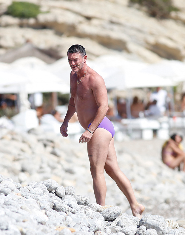 Luke Evans speedo