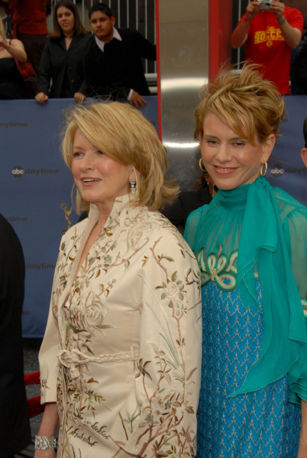 Martha Stewart and daughter