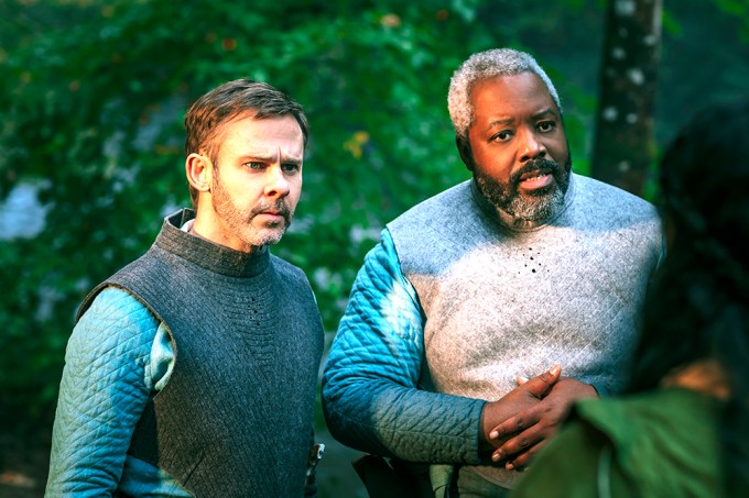 Dominic Monaghan & Kadeem Hardison