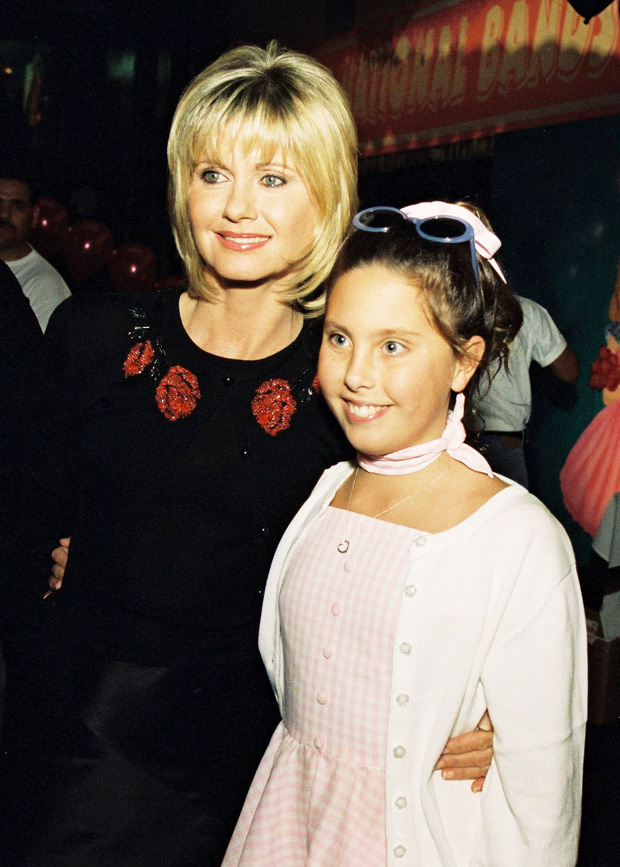 Olivia Newton-John and Chloe Lattanzi
