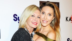 Olivia Newton-John and Chloe Lattanzi