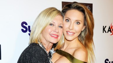Olivia Newton-John and Chloe Lattanzi