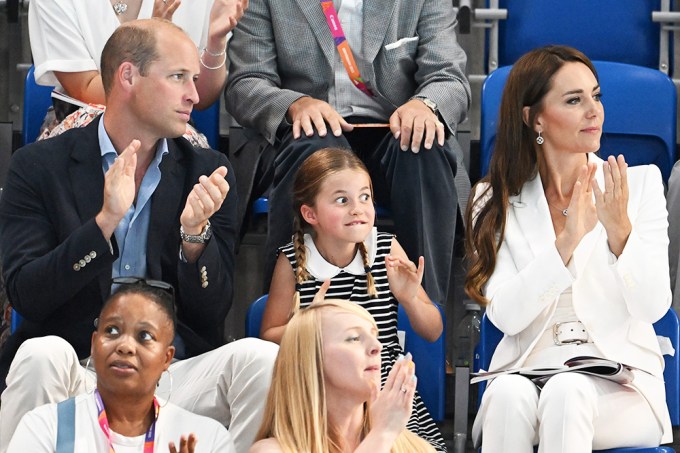 Princess Charlotte at The 2022 Commonwealth Games