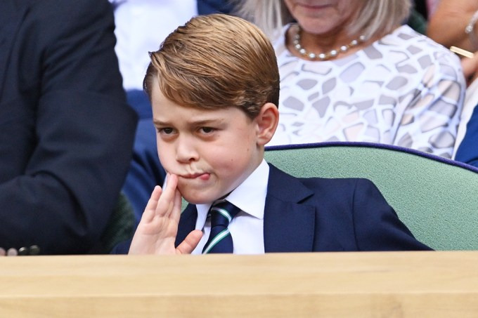 Prince George At Wimbledon Tennis Championships