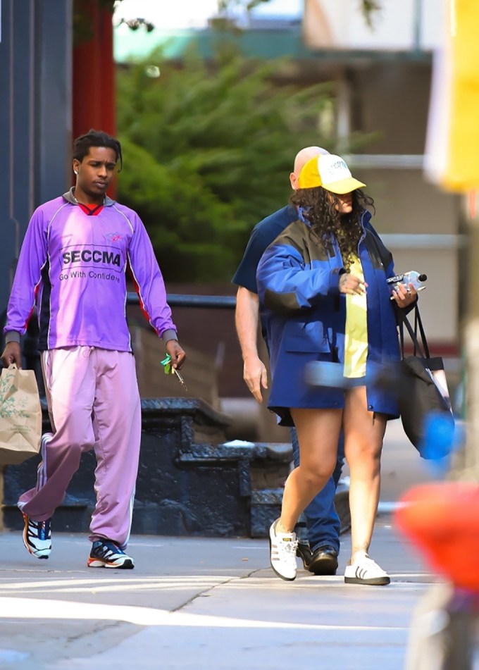 Rihanna & ASAP Rocky At Whole Foods