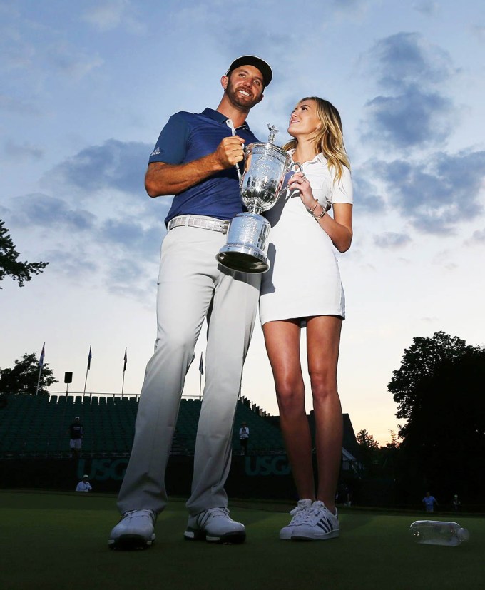 Dustin Johnson & Paulina Gretzky