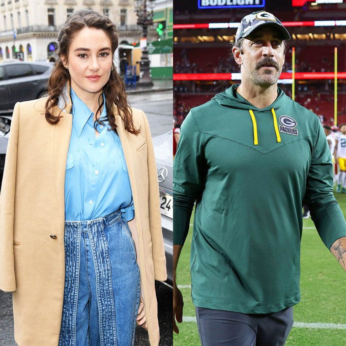 Shailene Woodley & Aaron Rodgers