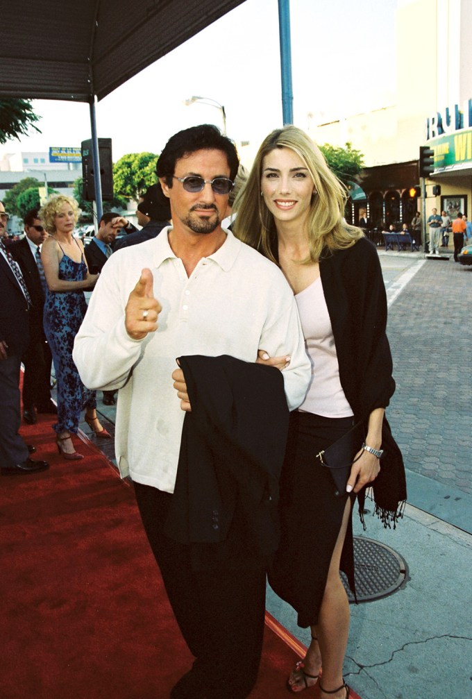 Sylvester Stallone & Jennifer Flavin In 1999