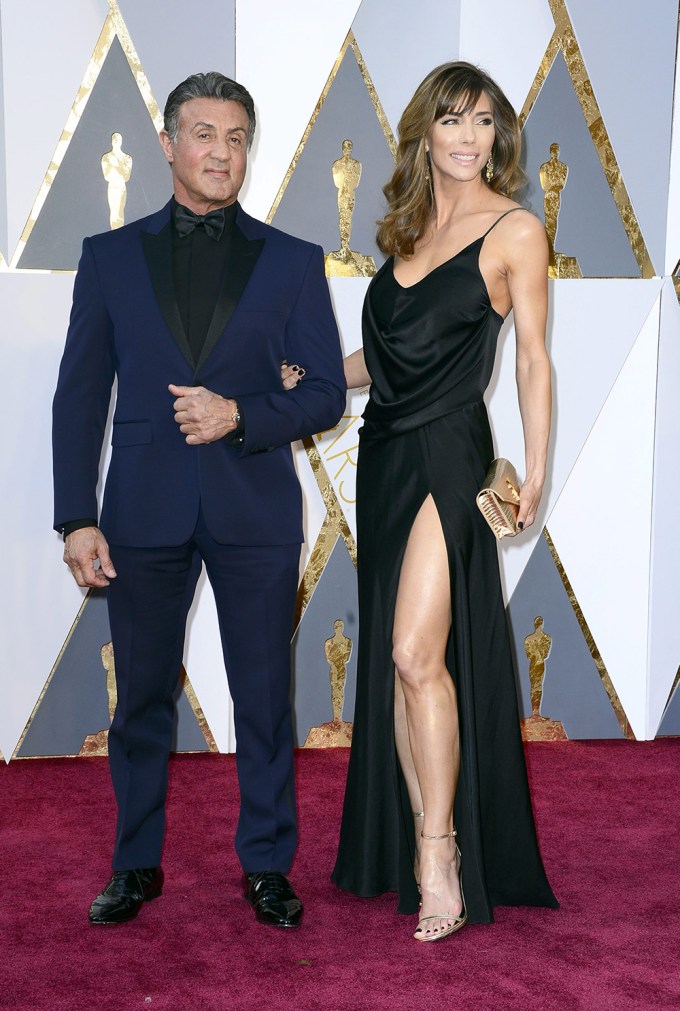 Sylvester Stallone & Jennifer Flavin