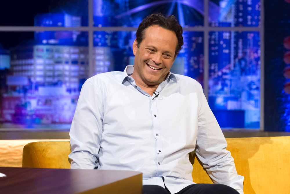 Mandatory Credit: Brian J Ritchie/Hotsauce Editorial Use Only
Mandatory Credit: Photo by Brian J Ritchie/Hot Sauce/Shutterstock (9133477r)
Vince Vaughn
'The Jonathan Ross Show', London, UK - 14 Oct 2017