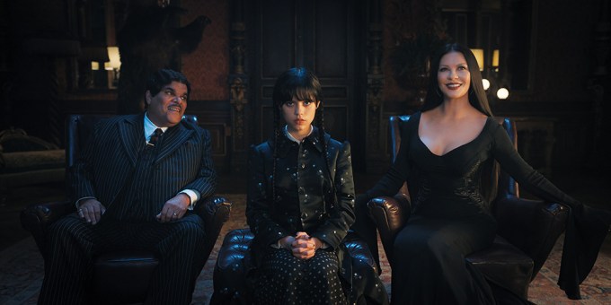 Gomez, Wednesday & Morticia