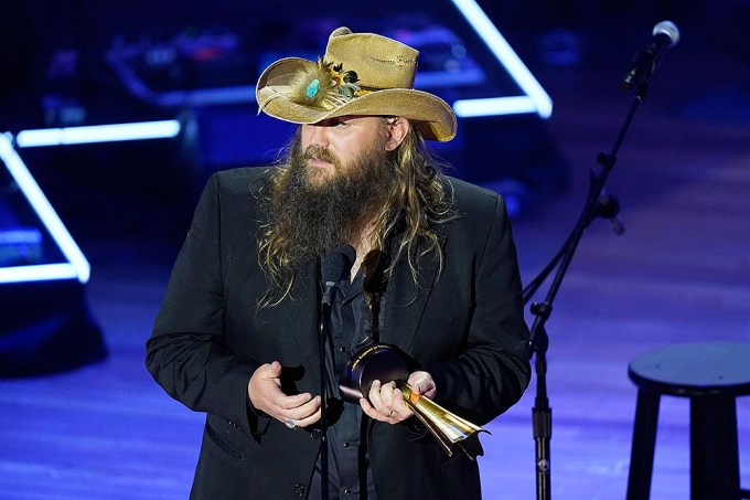 Chris Stapleton Accepts the Spirit Award