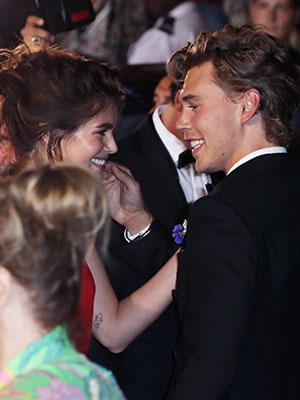 Austin Butler and Kaia Gerber