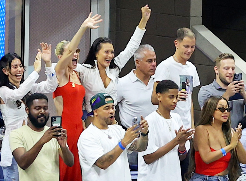 Celebrities Cheer On Serena Williams At The US Open 2022 In Queens