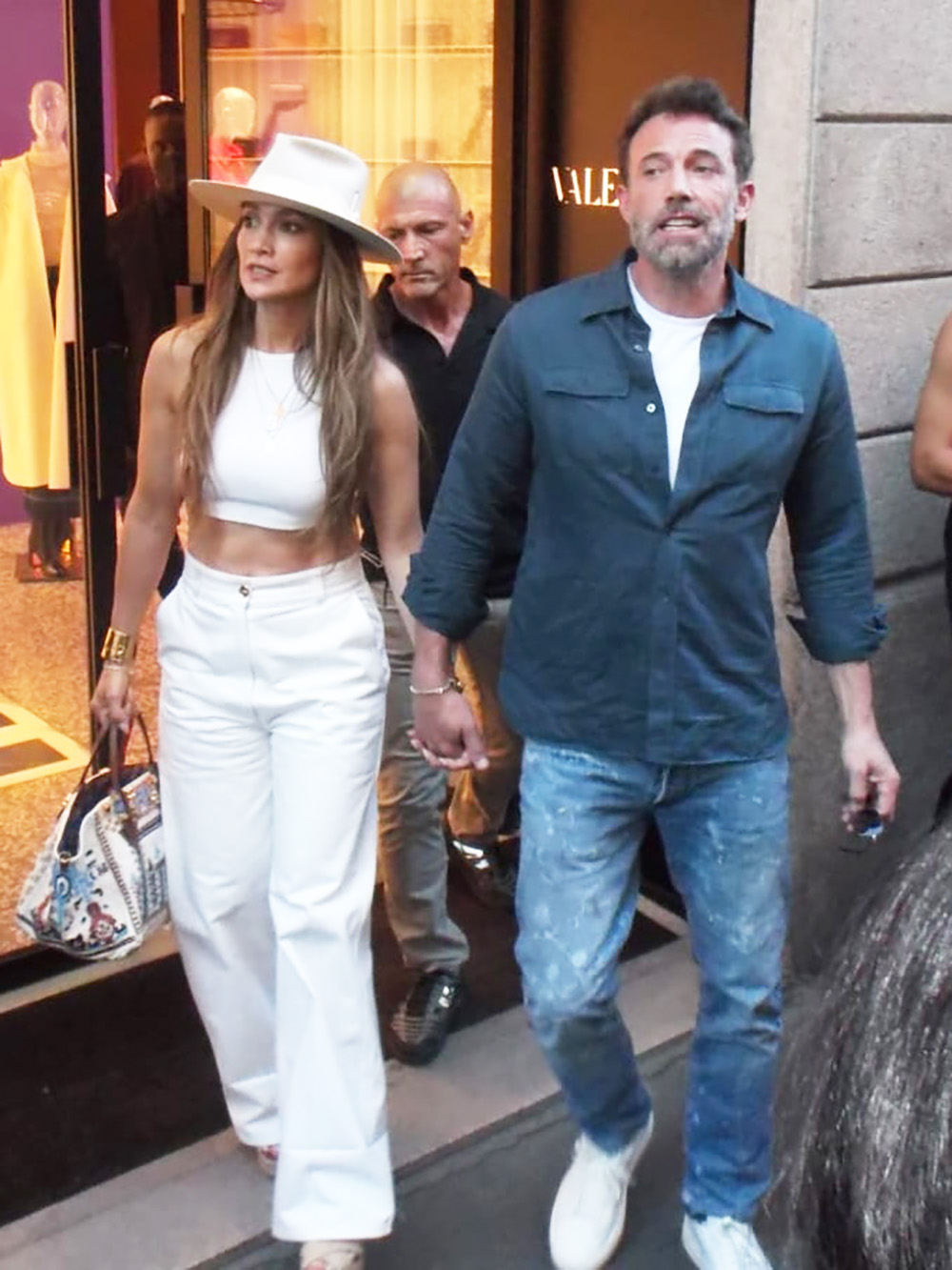 Jennifer Lopez And Husband Ben Affleck Spotted Shopping In Milan While On Their Second Honeymoon