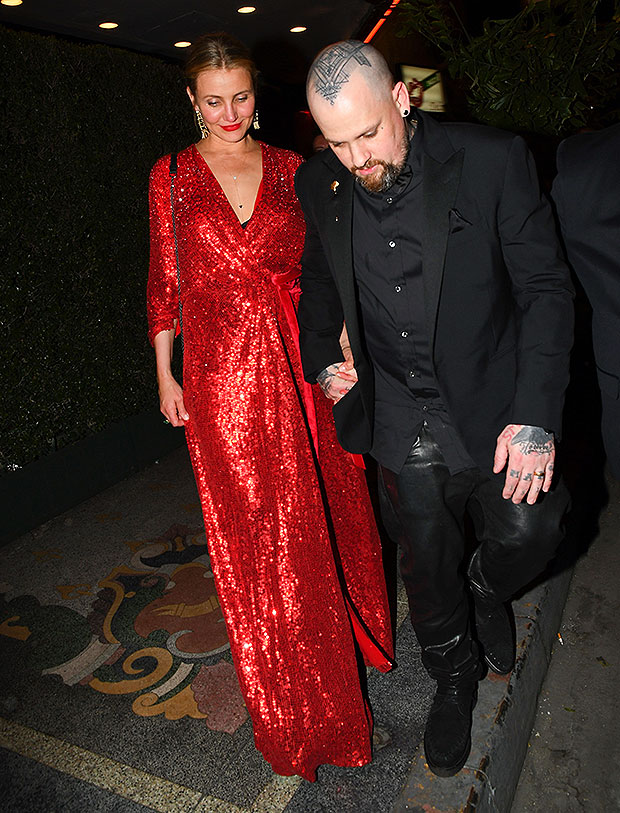 Cameron Diaz & Benji Madden