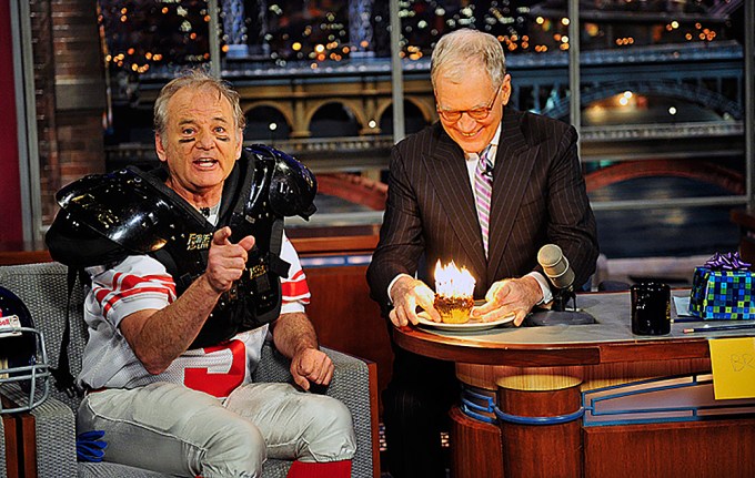 Bill Murray & David Letterman