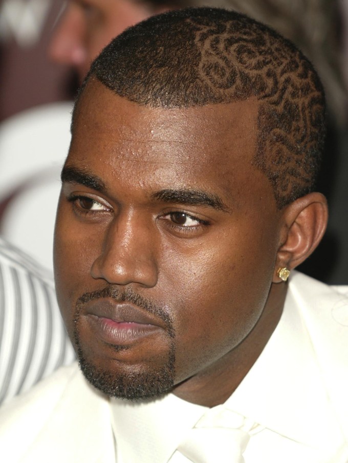 Kanye West’s Haircut & Makeovers Through The Years