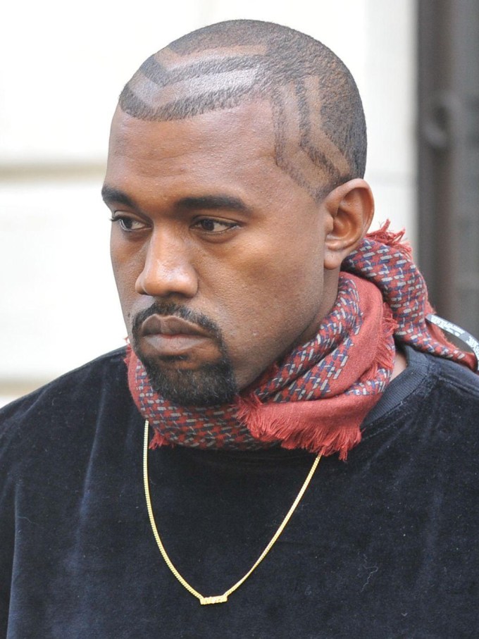 Kanye West’s Haircut & Makeovers Through The Years