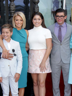 Kelly Ripa & Family