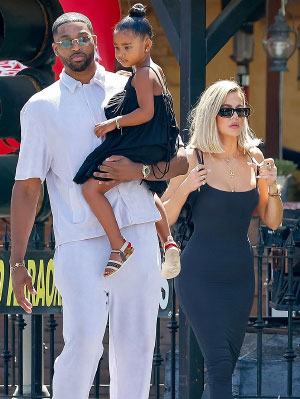 Khloe Kardashian, Tristan Thompson & Daughter True: Their Cute Family Photos