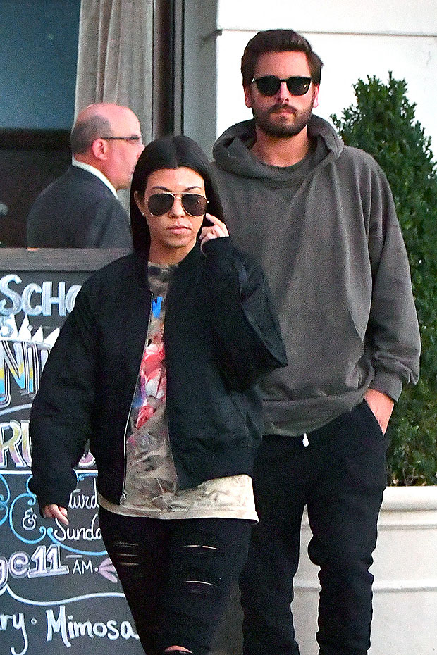 Kourtney Kardashian Scott Disick 