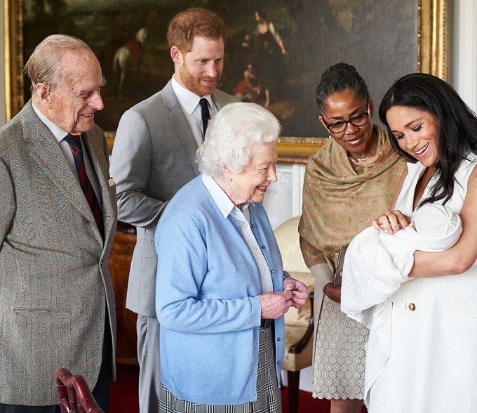 Baby Archie Meets The Queen