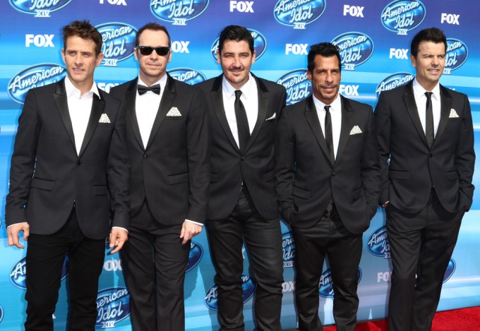 NKOTB at the ‘American Idol’ XIV Finale