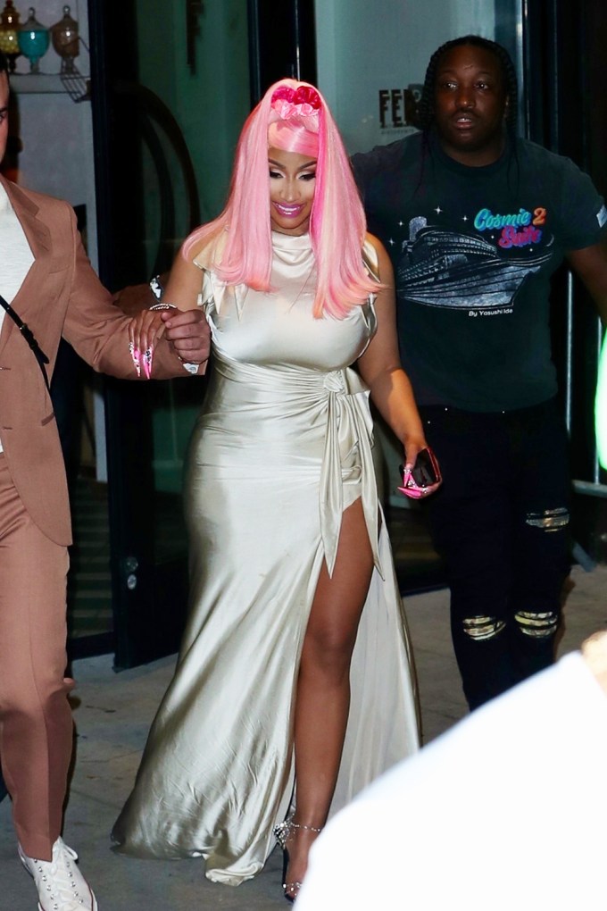 Nicki Minaj At An Afterparty