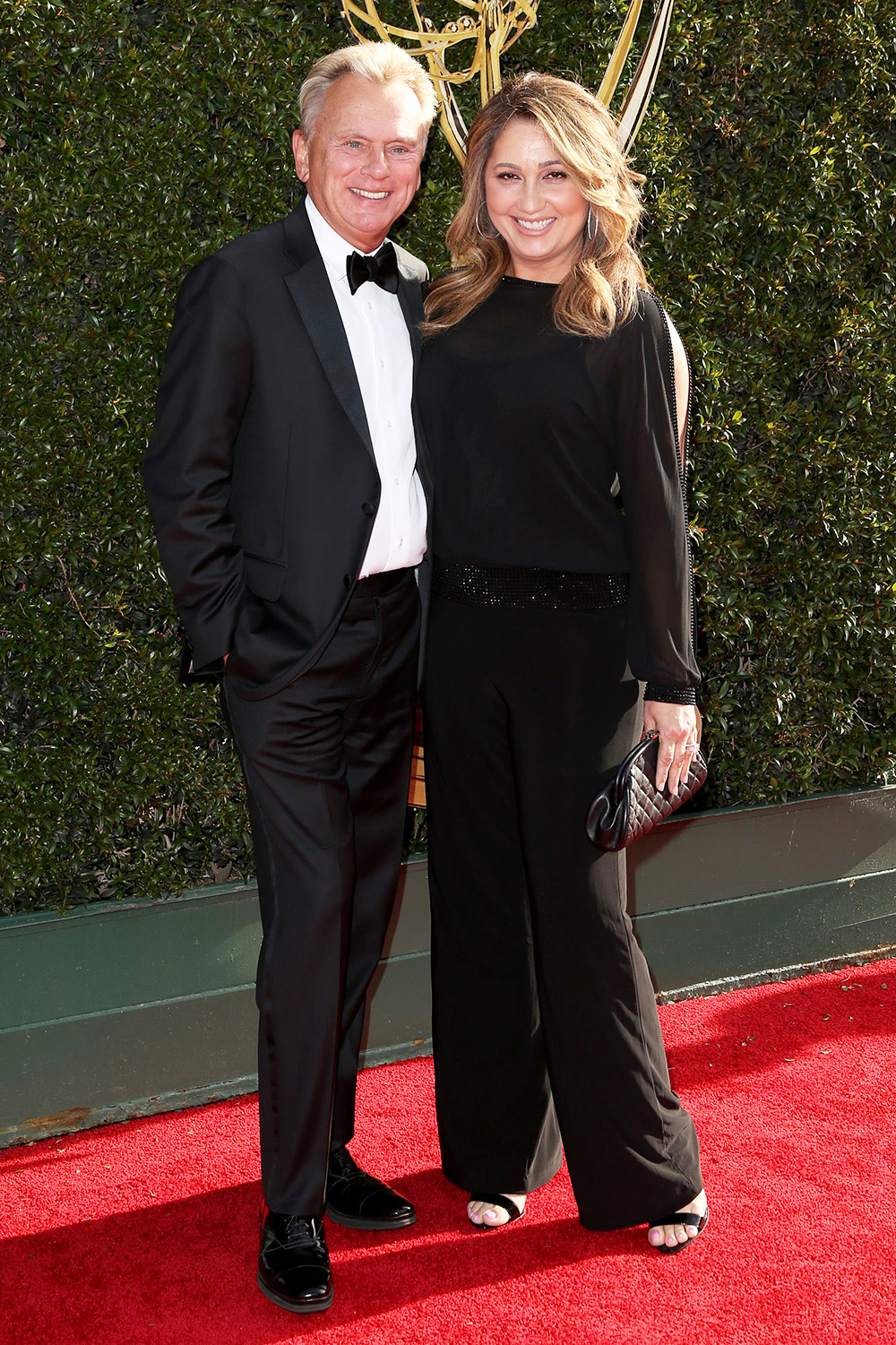 Pat Sajak and Lesly Brown
Daytime Creative Arts Emmy Awards Gala, Arrivals, Los Angeles, USA - 28 Apr 2017