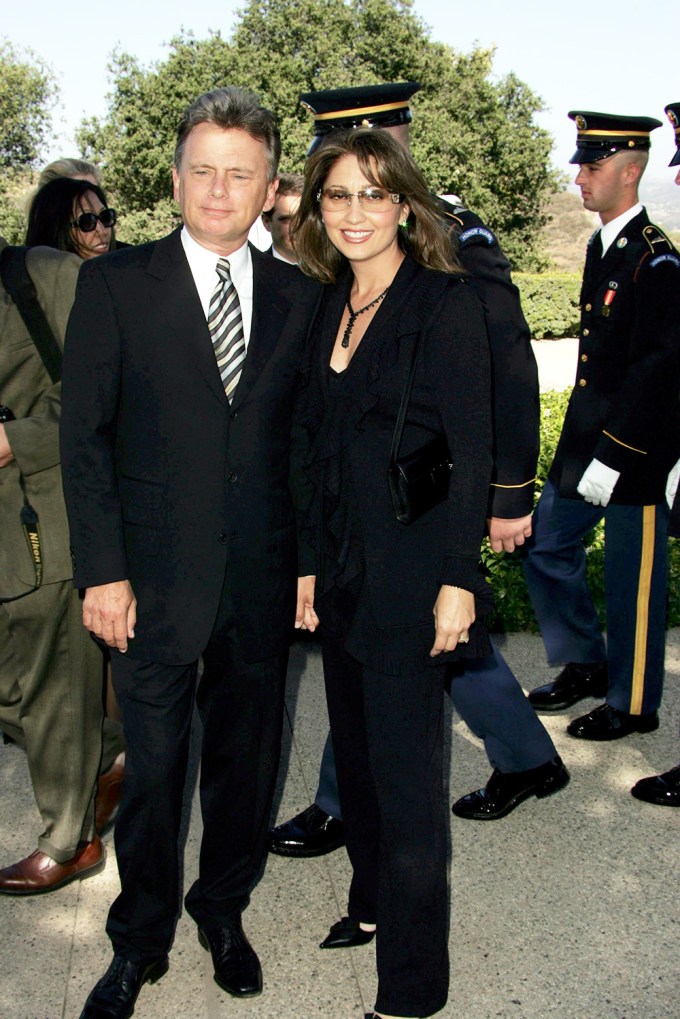 Pat and Lesly at Ronald Reagan’s burial