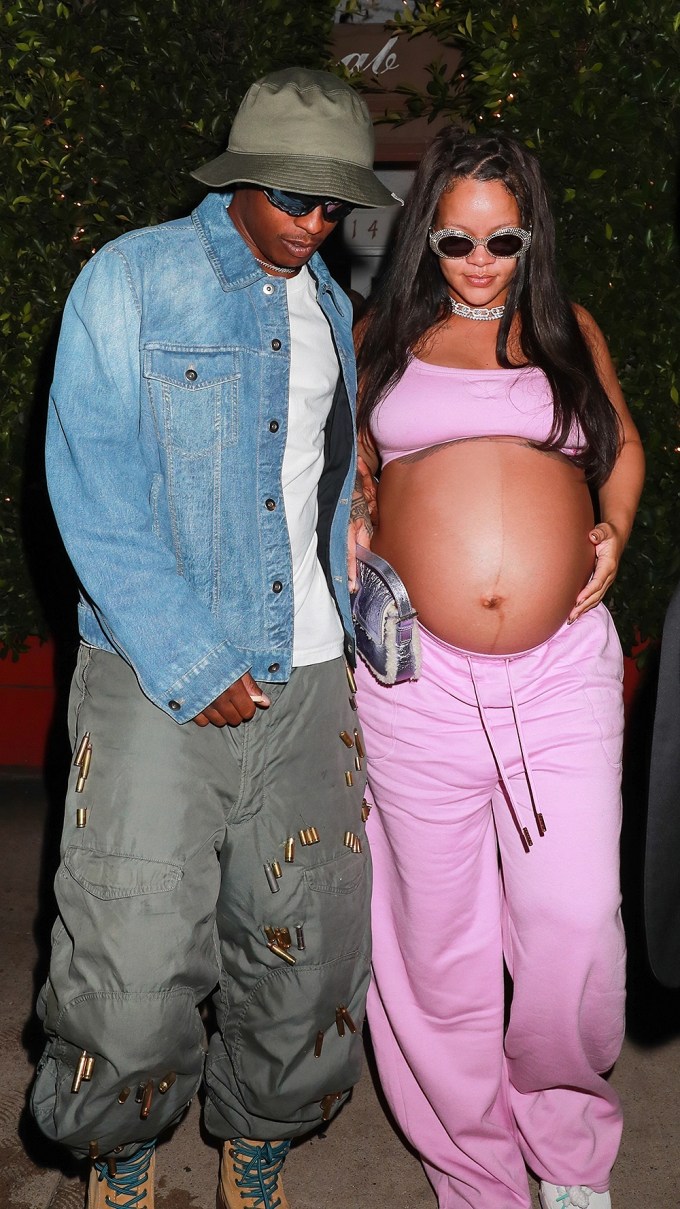 Rihanna and ASAP Rocky in Santa Monica