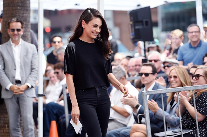 Mila Kunis at Hollywood Walk of Fame