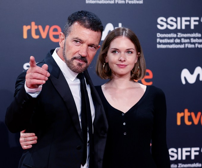 Antonio Banderas & Daughter Stella