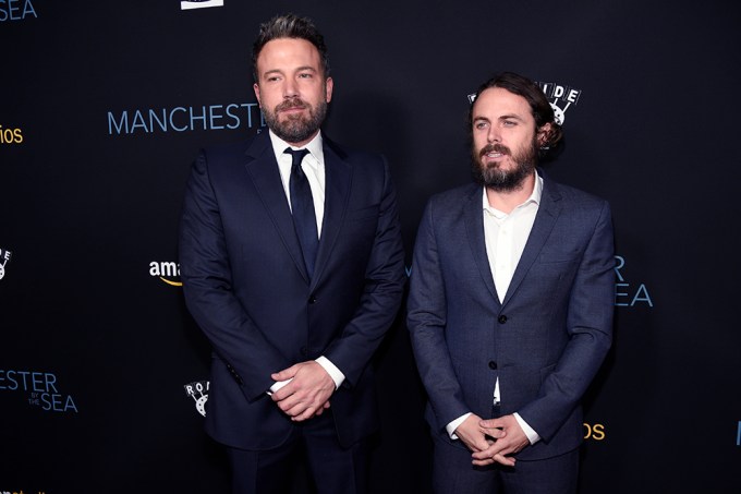 Casey Affleck and Ben Affleck at the ‘Manchester by the Sea’ premiere