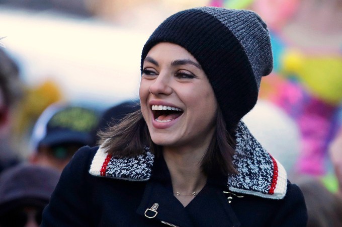 Mila Kunis at Harvard University