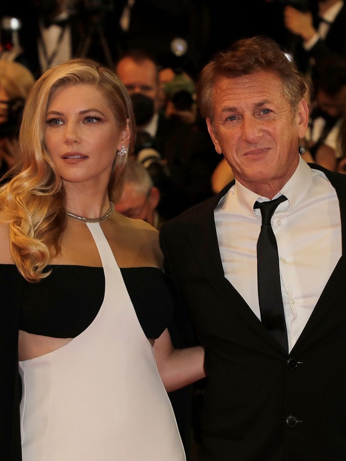 Sean Penn & Leila George Stay Home For A Secret Wedding