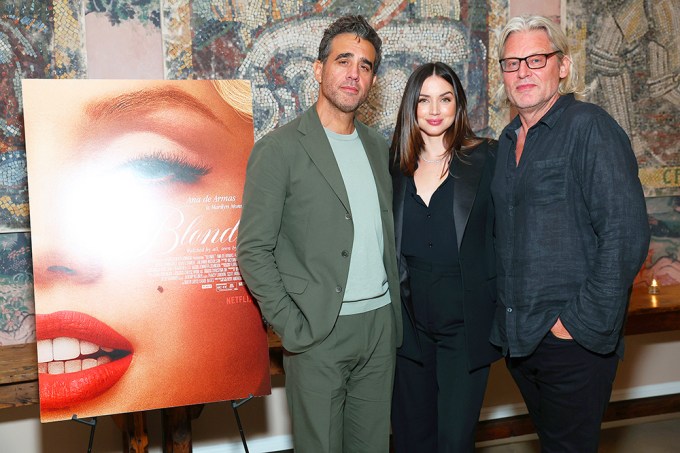 Bobby Cannavale, Ana de Armas, & Andrew Dominik at the NYC Screening of ‘Blonde’