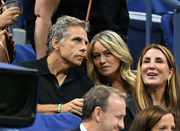 Ben Stiller Wife US Open