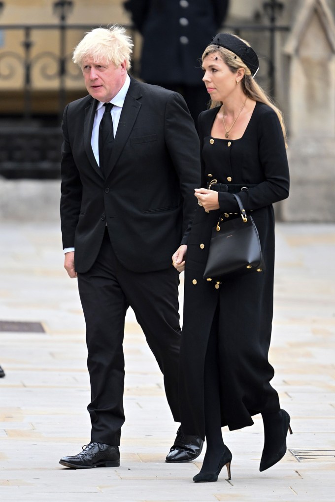 Boris Johnson and Carrie Johnson